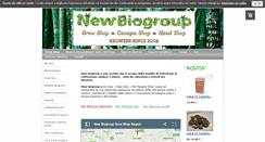 Desktop Screenshot of newbiogroup.com