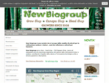 Tablet Screenshot of newbiogroup.com